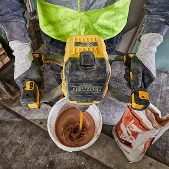 DeWalt FLEXVOLT 54V Brushless Paddle Mixer DCD240X2, 2 x 9.0Ah Batteries
