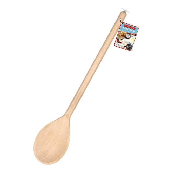 Steelex Wooden Spoon 16" - KITCHEN HAND TOOLS - Beattys of Loughrea
