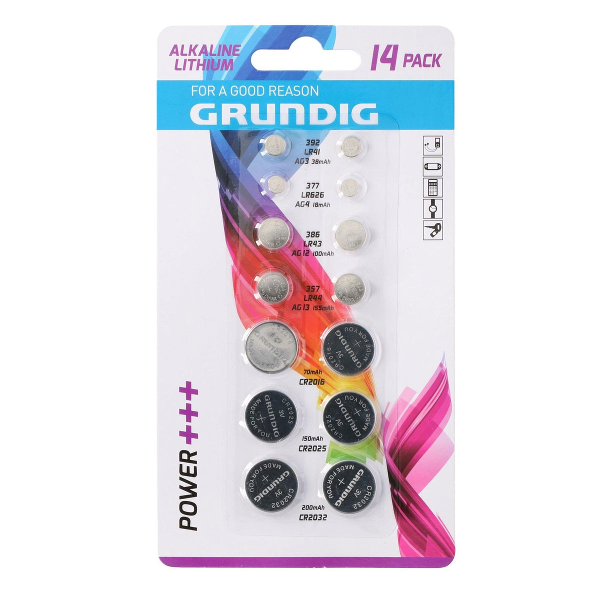 GRUNDIG 14 - Pack Cell Battery Set - BATTERIES - Beattys of Loughrea