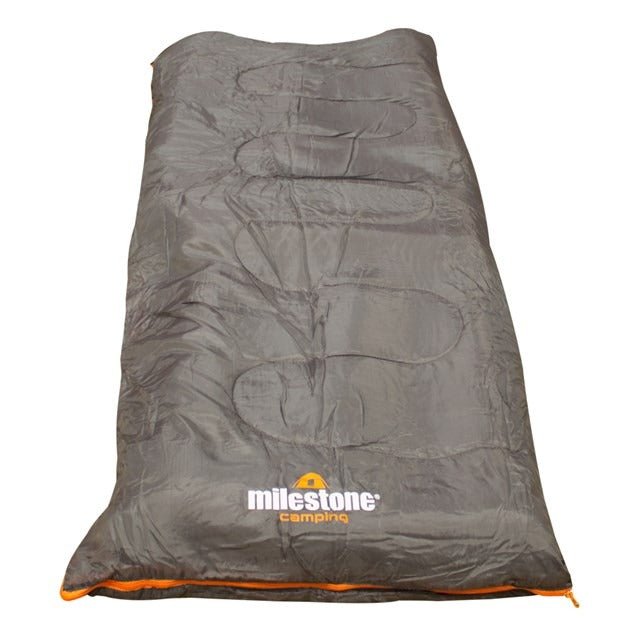 Milestone Envelope Sleeping Bag - Single - 2 Seasons - TENTS, CAMPING - Beattys of Loughrea