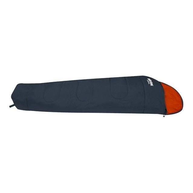 Milestone Mummy Sleeping Bag - Single - 2 Seasons - Charcoal - TENTS, CAMPING - Beattys of Loughrea