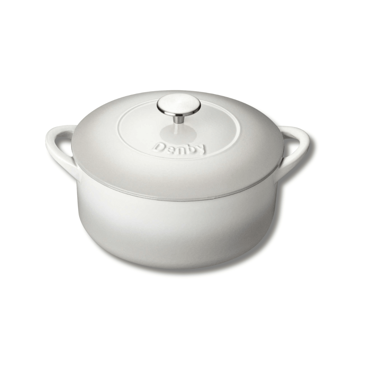 Denby Cast Iron Casserole Dish 24cm – Natural Canvas - DMD, IRISH COUNTRY POTTERY - Beattys of Loughrea