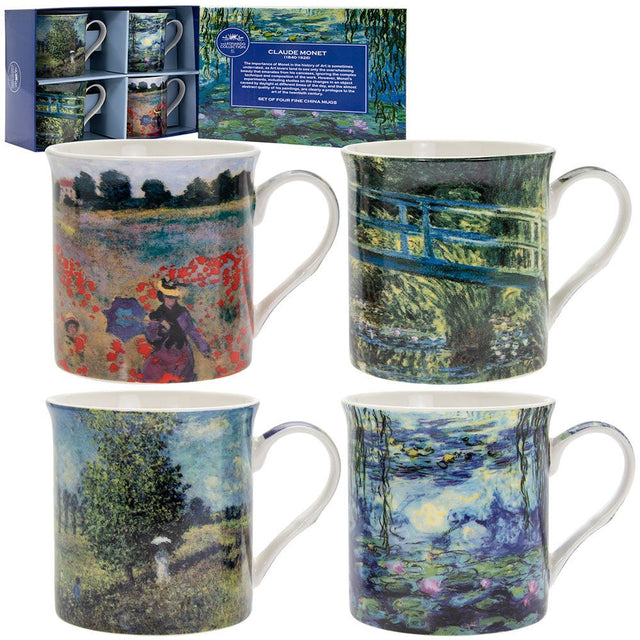 Monet Mugs – Set of 4 - MUG SETS - Beattys of Loughrea