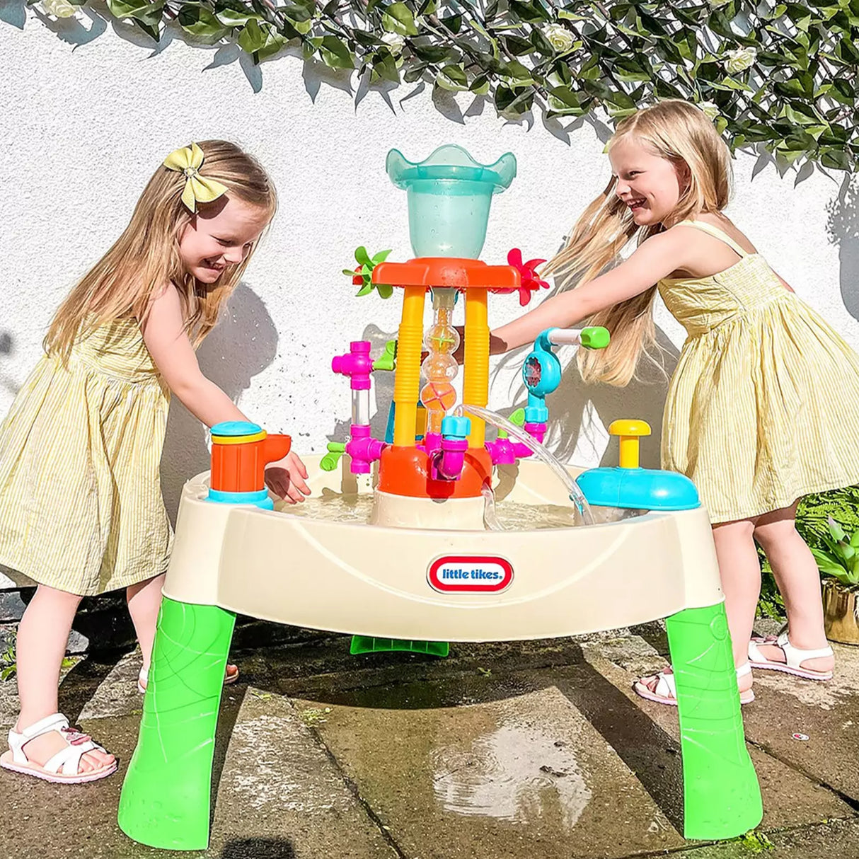 Little Tikes Fountain Factory Water Table - SWINGS/SLIDE OUTDOOR GAMES - Beattys of Loughrea
