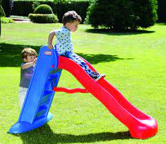 Little Tikes Easy Store Large Slide - SWINGS/SLIDE OUTDOOR GAMES - Beattys of Loughrea