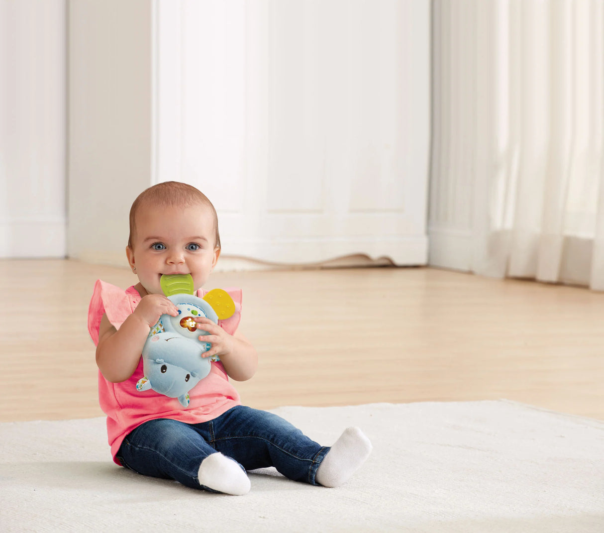 Little Friendlies Happy Hippo Teether - VTECH/EDUCATIONAL - Beattys of Loughrea