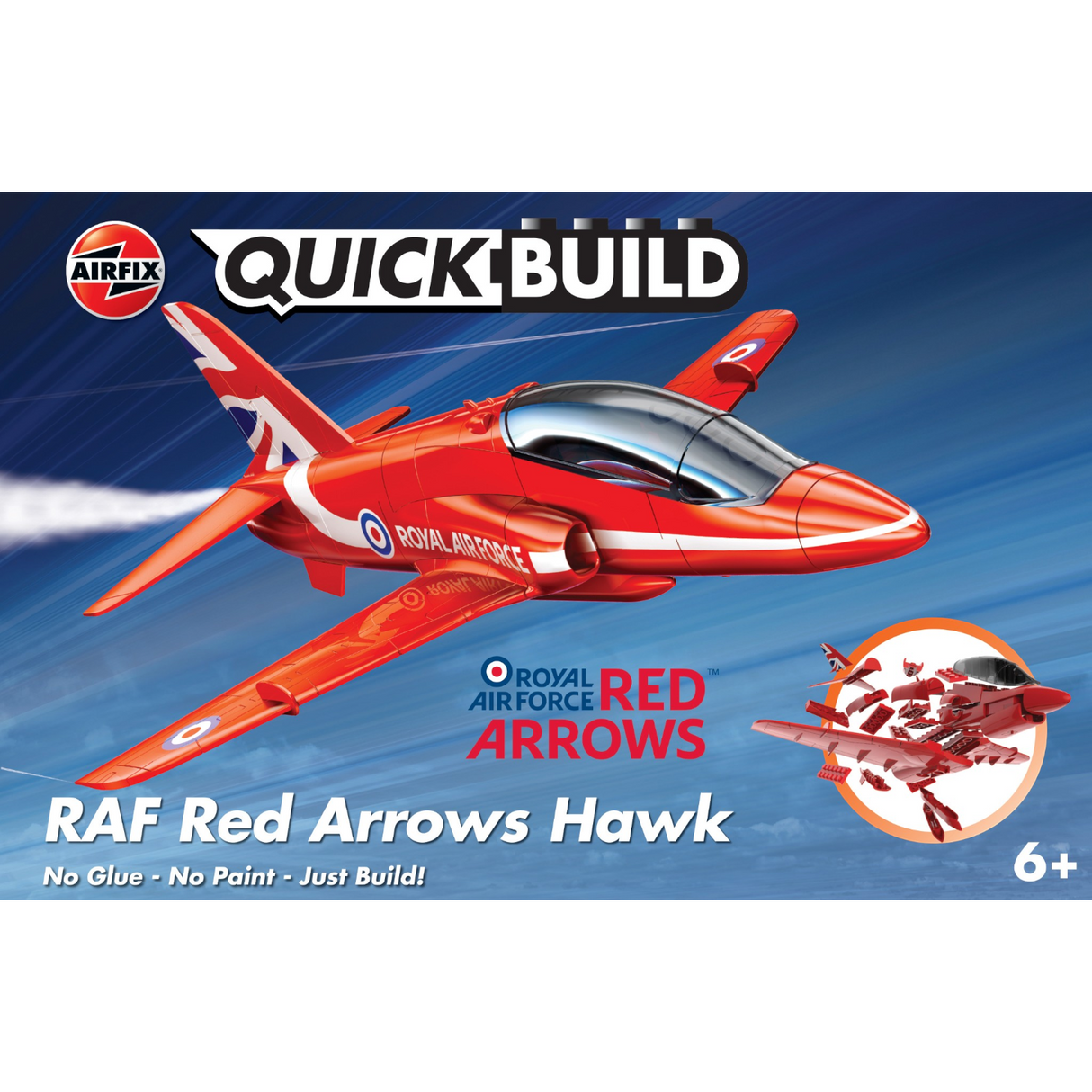 Airfix QUICKBUILD Red Arrows Hawk J6018
