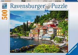 Lake Como Italy 500Pc Puzzle - JIGSAWS - Beattys of Loughrea