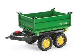 Rolly Mega Trailer Green - RIDE ON TRACTORS & ACCESSORIES - Beattys of Loughrea