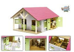 Kids Globe 1:24 Pink Stable - FARMS/TRACTORS/BUILDING - Beattys of Loughrea