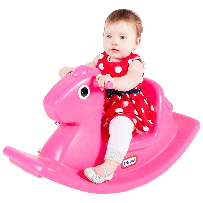 Little Tikes Rocking Horse Magenta - BABY TOYS - Beattys of Loughrea