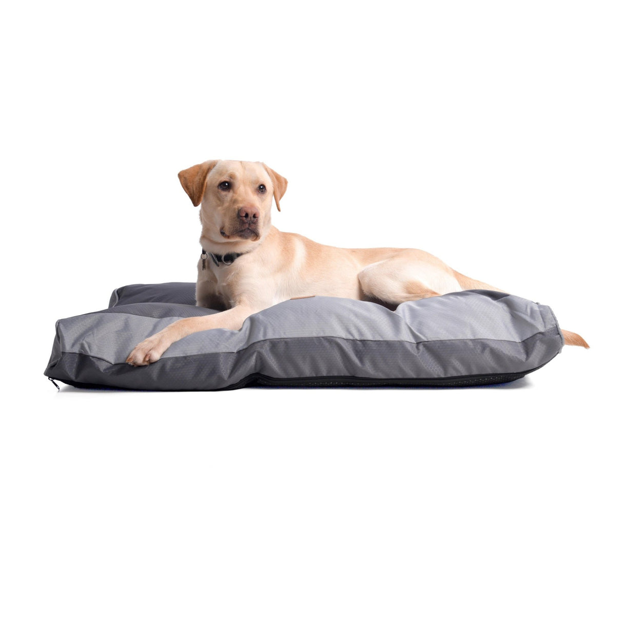 Malvern Design Heavy Duty Dog Bed 100x70cm – Grey - PET SLEEPING BASKET, BEDS - Beattys of Loughrea