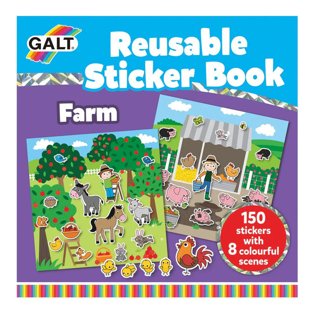 Reuseable Sticker Book Farm - ART & CRAFT/MAGIC/AIRFIX - Beattys of Loughrea