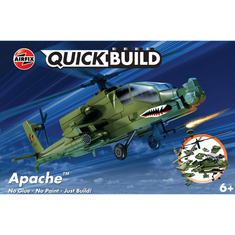 Airfix QUICKBUILD Apache J6004 - ART & CRAFT/MAGIC/AIRFIX - Beattys of Loughrea