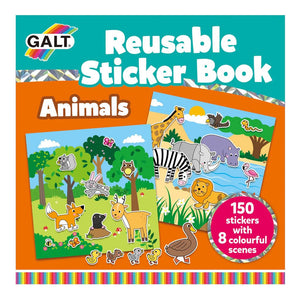 Reusable Sticker Book Animals - ART & CRAFT/MAGIC/AIRFIX - Beattys of Loughrea