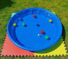 KTL Plastic 4ft Dog Paddling Pool / Paddling Pool / Sand Pit 3 in 1 - SWINGS/SLIDE OUTDOOR GAMES - Beattys of Loughrea