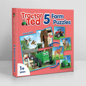 Tractor Ted 5 Farm Puzzles - Beattys of Loughrea | www.beattys.ie