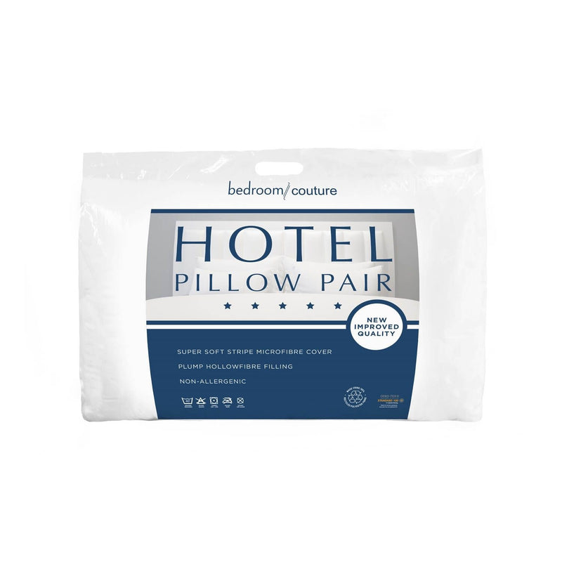 Bedroom Couture Hotel Quality Pillow 2 Pack - PILLOWS - Beattys of Loughrea