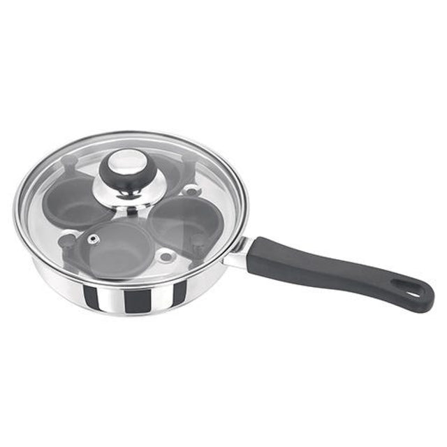 Judge Stainless Steel 20cm 4 Cup Egg Poacher