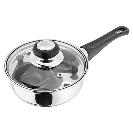 Judge Stainless Steel 16cm 2 Cup Egg Poacher - GENERAL COOKWARE - Beattys of Loughrea