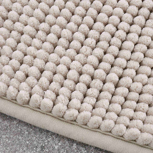 Catherine Lansfield Bathroom Bobble Bath Mat Natural - BATH MATS/SETS - Beattys of Loughrea