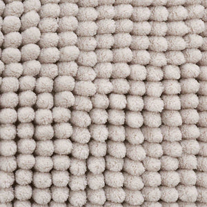 Catherine Lansfield Bathroom Bobble Bath Mat Natural - BATH MATS/SETS - Beattys of Loughrea