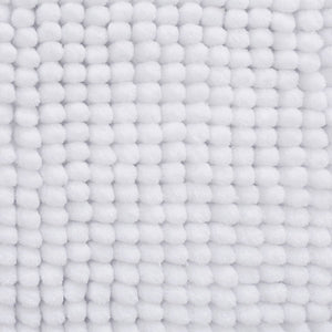Catherine Lansfield Bathroom Bobble Bath Mat White - BATH MATS/SETS - Beattys of Loughrea