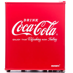 Husky 43 Litre Coca Cola Mini Fridge/Drinks Cooler - FRIDGE PORTABLE/ CAMPING - Beattys of Loughrea