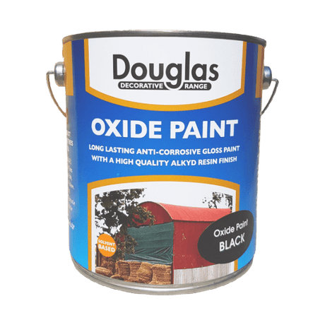 Douglas Oxide Paint Black 2.5L - METAL PAINTS - Beattys of Loughrea
