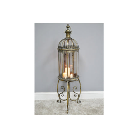 Lantern On Stand - CANDLE HOLDERS / Lanterns - Beattys of Loughrea