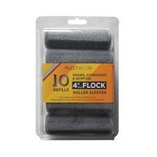 Fleetwood 4" Flock Roller Sleeve 10 Pack - ROLLERS/SLEEVES - Beattys of Loughrea