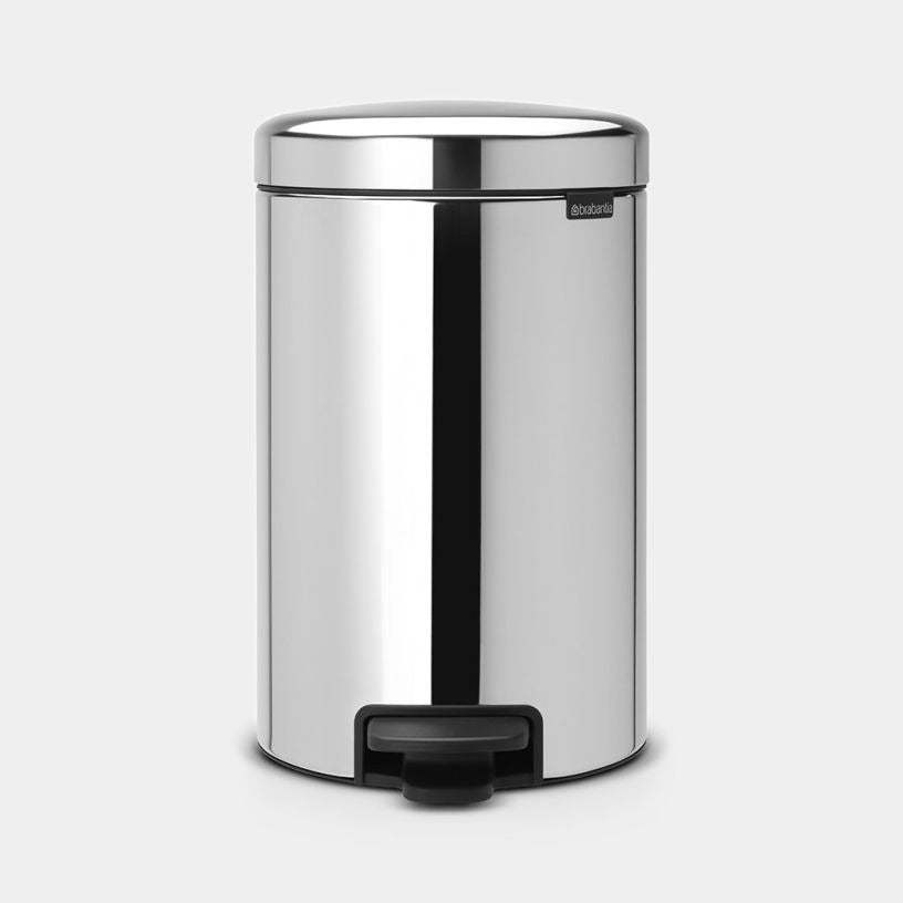 Brabantia 12L Newlcon Pedal Bin - CLEANING - DUSTBIN/WASTE BIN - Beattys of Loughrea