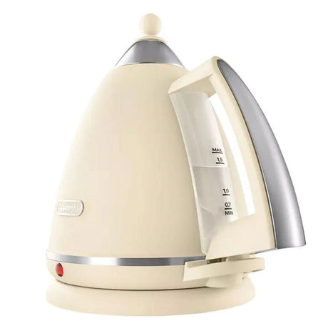 DeLonghi Argento Kettle | Flora Cream - KETTLES - Beattys of Loughrea