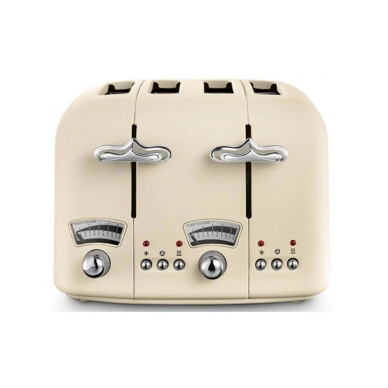 DeLonghi Argento Toaster | Flora Cream - Beattys of Loughrea | www.beattys.ie