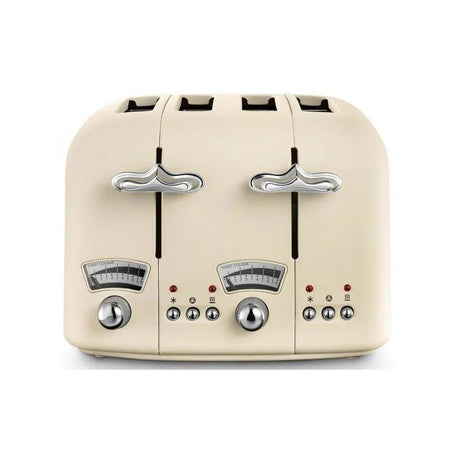 DeLonghi Argento Toaster | Flora Cream - TOASTERS - Beattys of Loughrea
