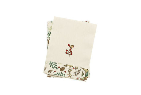 Woodland magic robin tea towel (set of 2) - APRON/GLOVE/TEXTILE - Beattys of Loughrea
