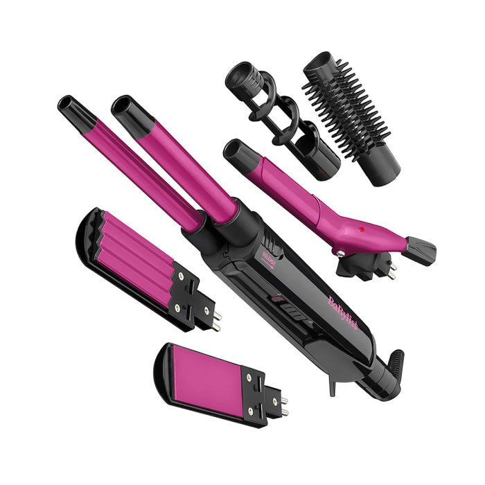 BaByliss Multi Style 2800DU – 8-in-1 Ceramic Hair Styling Set