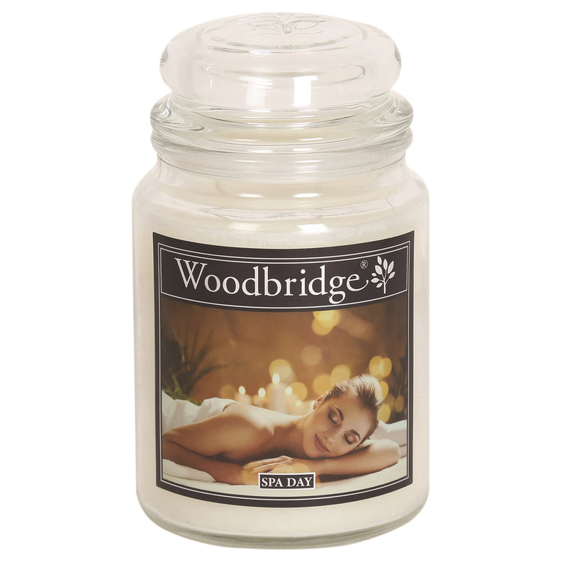 Spa Day Woodbridge Large Scented Candle Jar