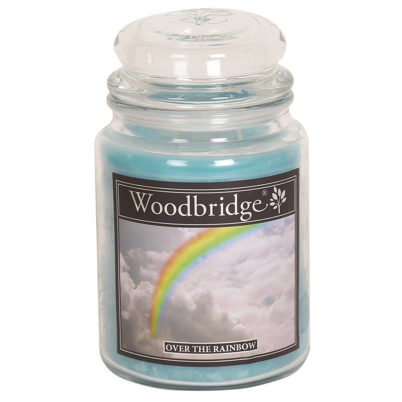 Over The Rainbow Woodbridge Large Scented Candle Jar