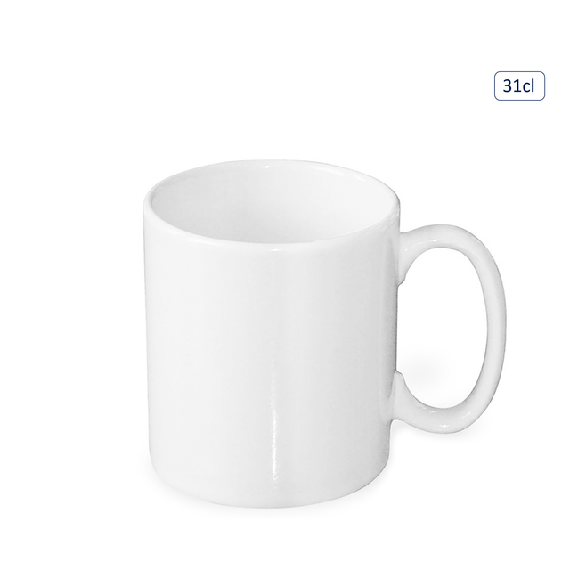 Anilar White Mug – 31cl - MUG SETS - Beattys of Loughrea