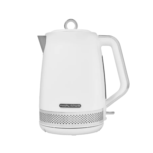 Morphy Richards Illumination Kettle 1.7L LED Light Matt White | 108021 - KETTLES - Beattys of Loughrea