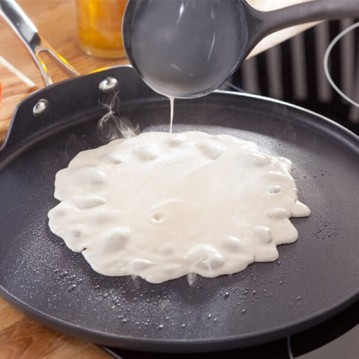 Stellar 6000 Hard Anodised 30cm Non-Stick Crepe Pan