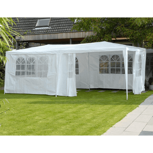 Garden Tent/Gazebo with sidewalls 6m x 3m x 2.5m - GAZEBO CANVAS & METAL - Beattys of Loughrea