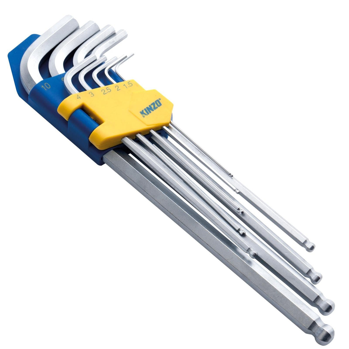 KINZO Hex Key Set 9 pcs