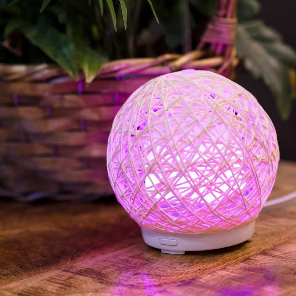 RIO LOLA AROMA DIFFUSER HUMIDIFIER & NIGHT LIGHT ROUND DHLO