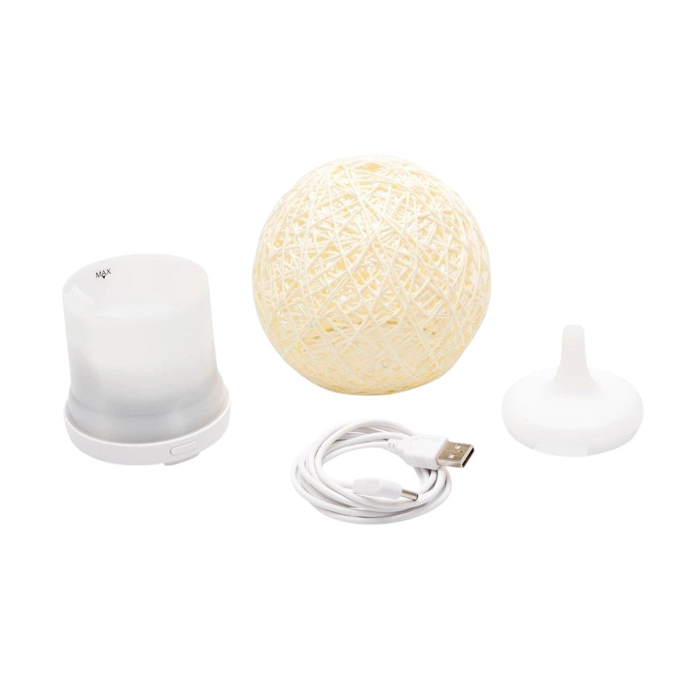 RIO LOLA AROMA DIFFUSER HUMIDIFIER & NIGHT LIGHT ROUND DHLO