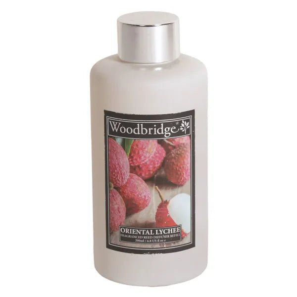 Woodbridge Oriental Lychee Reed Diffuser Refill – 200ml - POT POURRI/AROMATHERAPY/OILS/DIFFUSER - Beattys of Loughrea