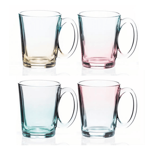 Newgrange Living Two Tone Lustre Mug 315cc Set of 4 - DRINKING GLASSES - Beattys of Loughrea