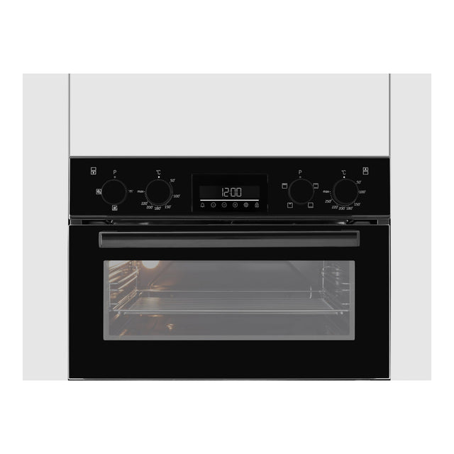 BEKO BBDF22300B BLACK 90CM DOUBLE OVEN AA
