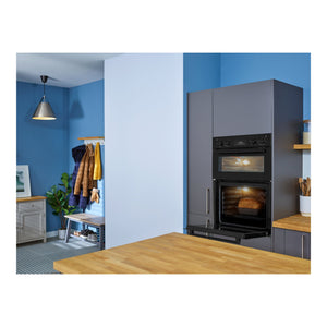 BEKO BBDF22300B BLACK 90CM DOUBLE OVEN AA